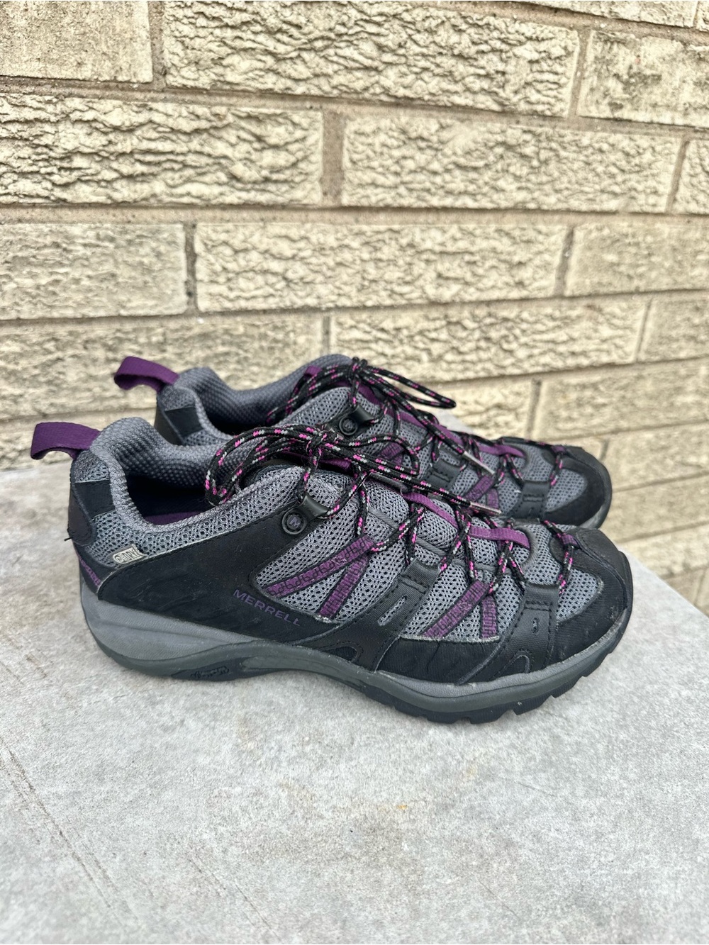 Merrell Siren Sport 2 Damson Purple / black Shoes Waterproof size 7